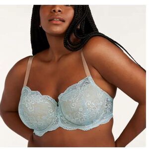ThirdLove Light Blue Lace Bra